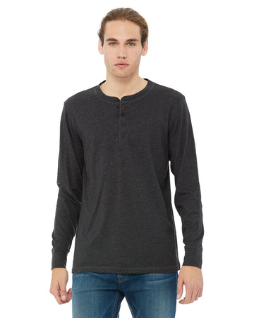 Bella+Canvas 3150 - Long Sleeve Jersey Henley