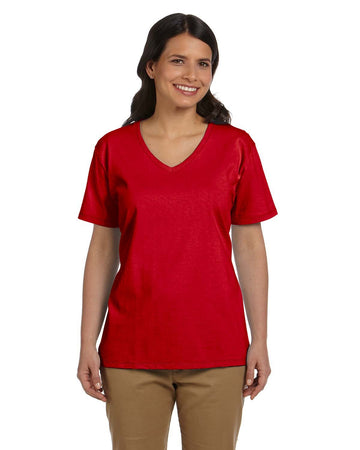 Hanes 5780 - Ladies Essential-T V-Neck T-Shirt