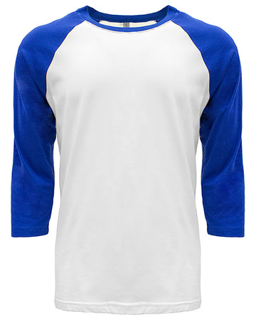 Next Level 6251 - Unisex CVC 3/4 Sleeve Raglan Baseball T-Shirt