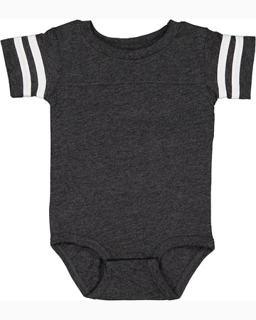 Rabbit Skins 4437 - Infant Football Fine Jersey Bodysuit